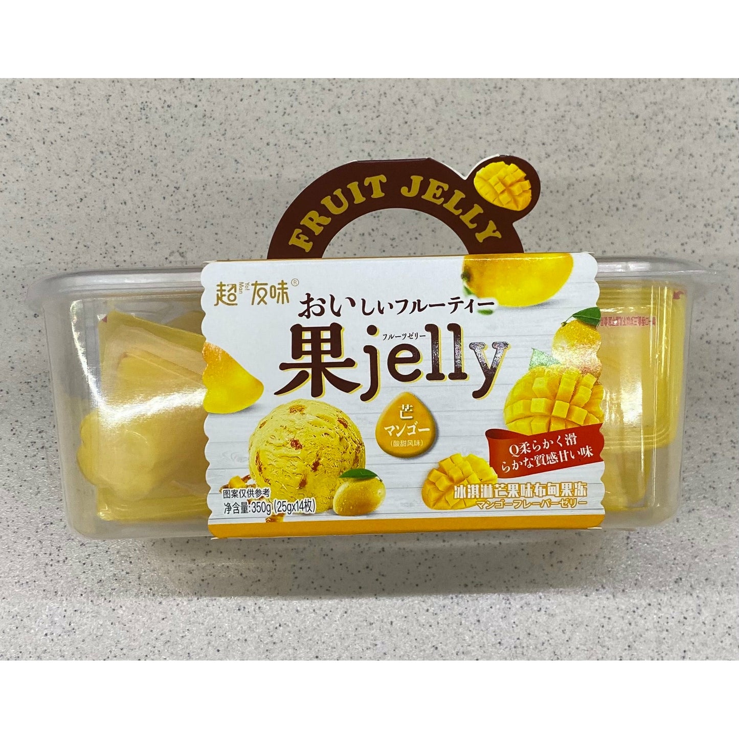 Chaoyouwei - Mango Ice Cream Pudding Jelly 350g