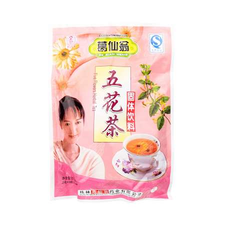Ge Xian Weng Five Flowers Tea Granules 160g