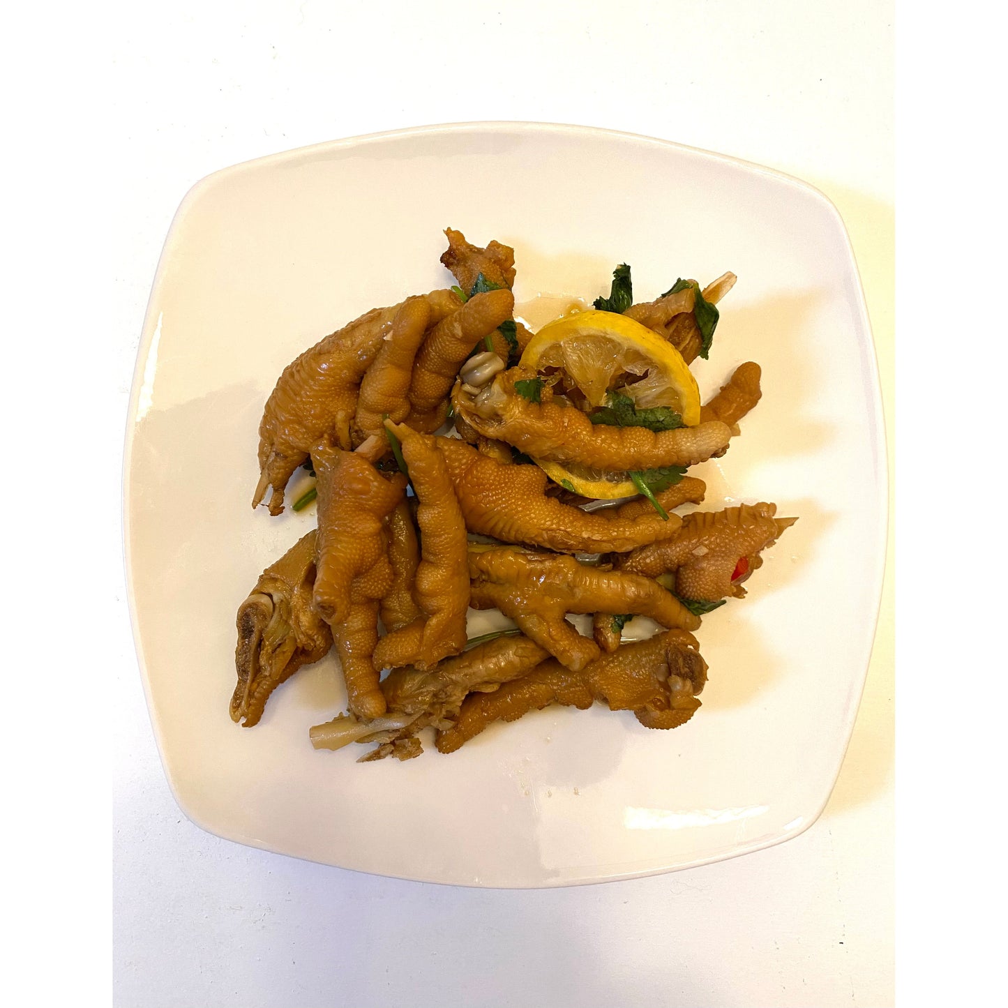 ⚡️Lemon Ready-to-eat Chicken Feet, 1 box ~12OZ