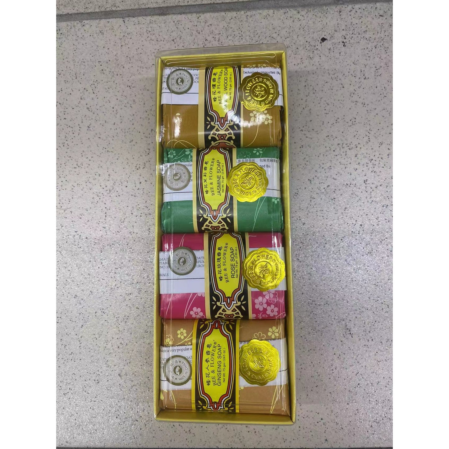 Bee Blossom Soap, 4pcs