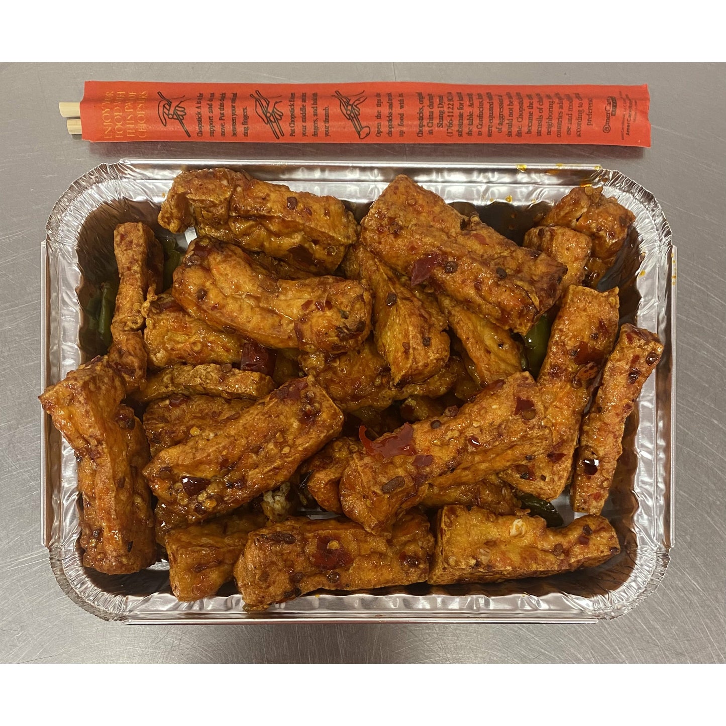 2- Spicy Tofu Strips 1 box