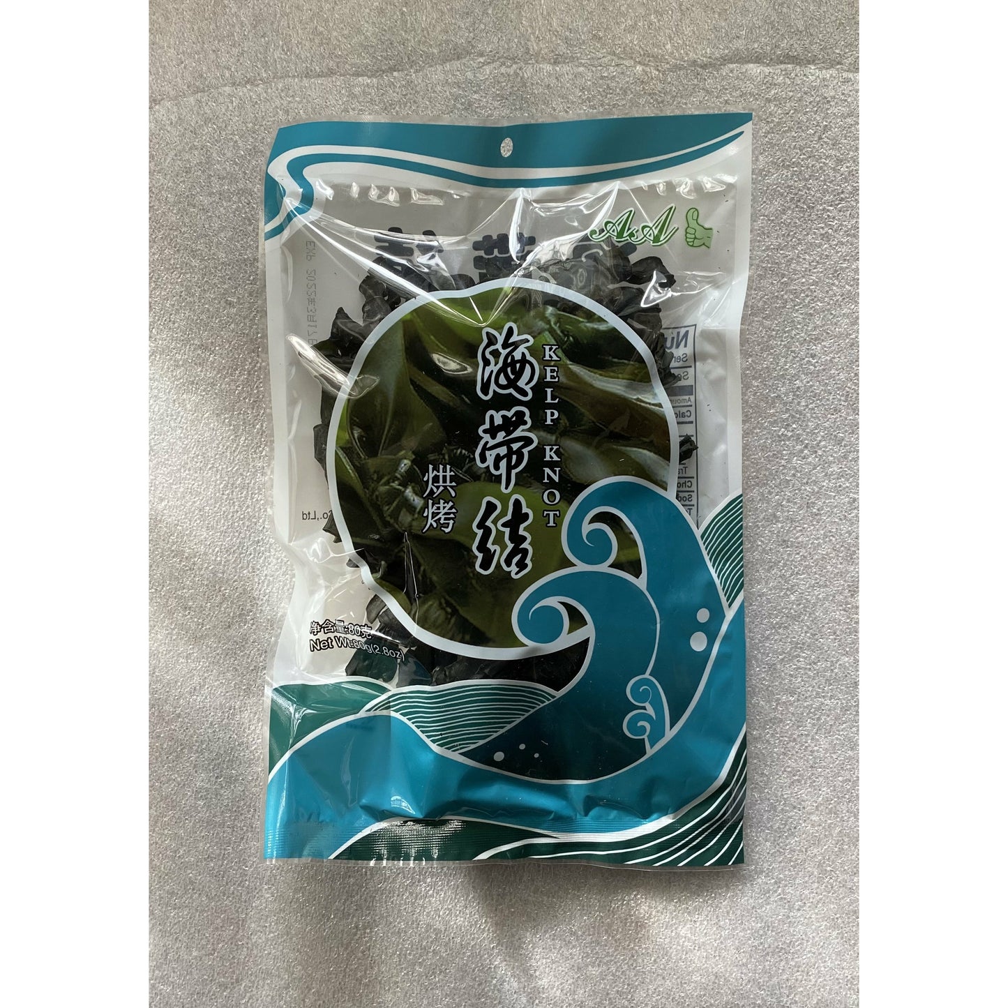 1-Kelp Knots (AA, Roasted, 80g)