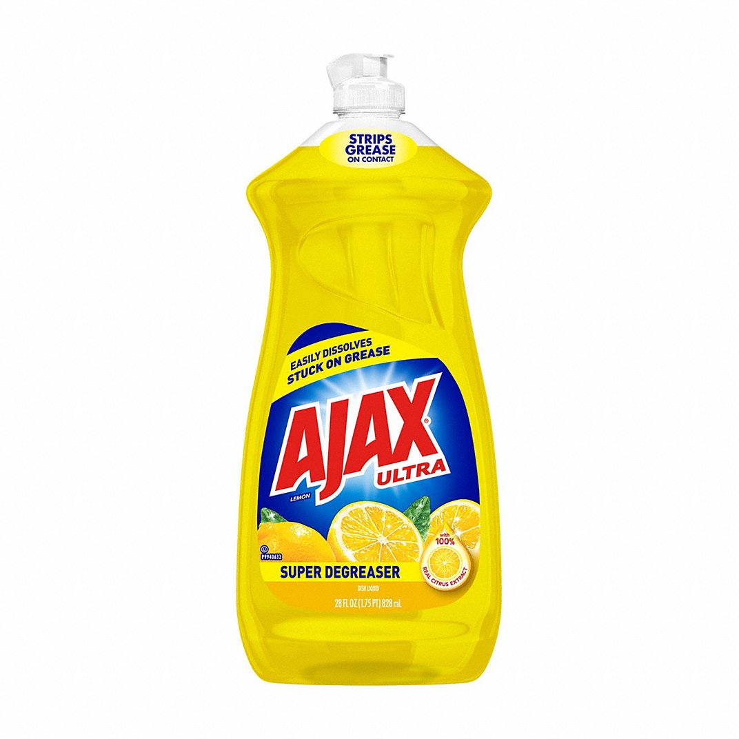 AJAX Dishwashing Liquid Super Degreaser 28oz