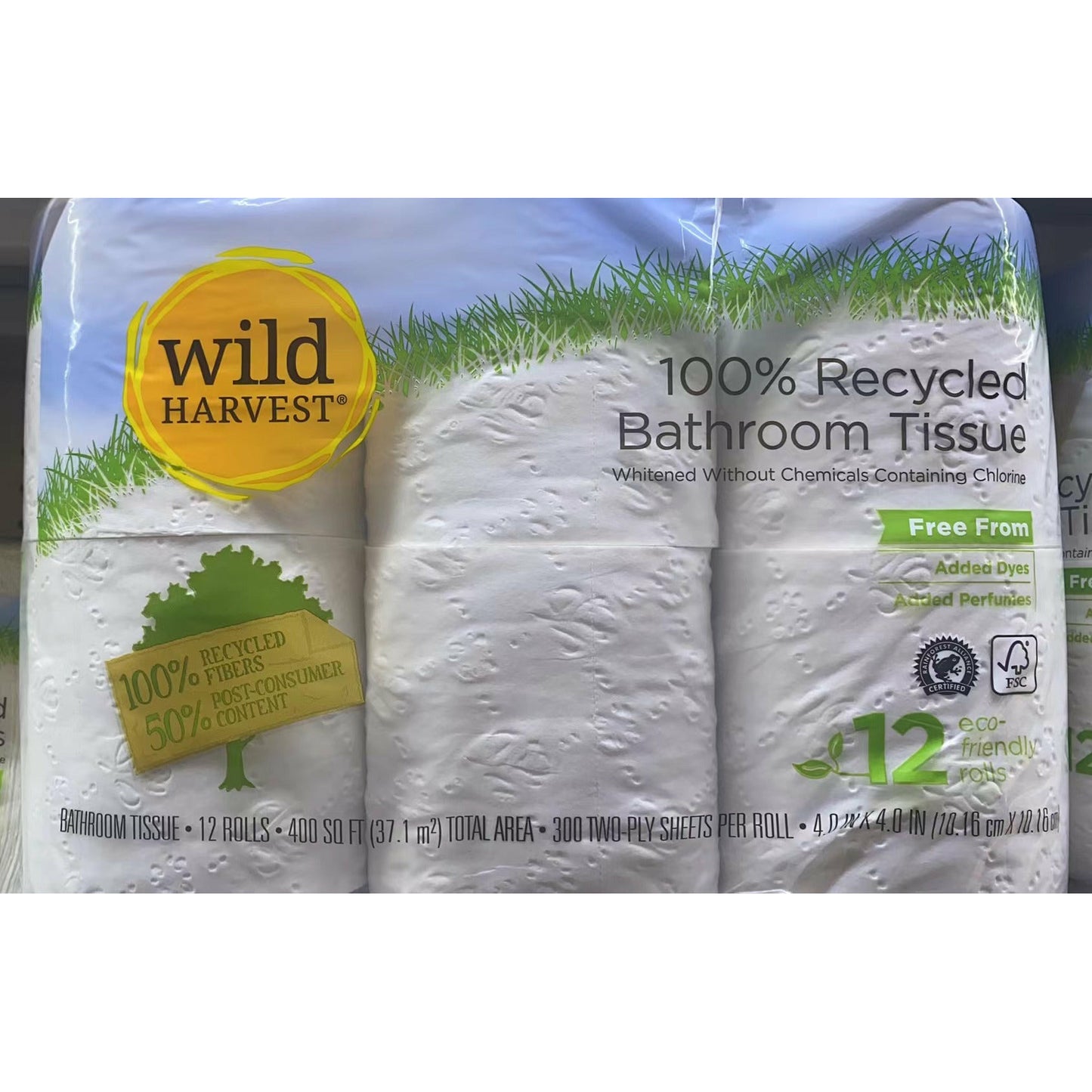 toilet paper, 12 count