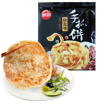 Sinian Taiwanese Style Hand Grab Pancake - Pepper Salt Flavor 450g