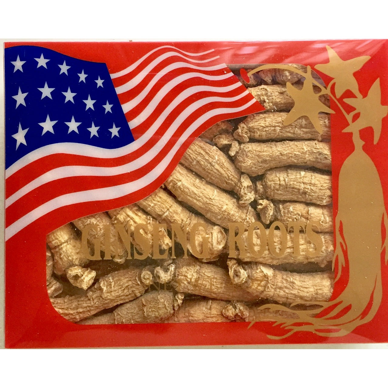 1-American Ginseng, 4OZ, Wisconsin, USA, Medium Branch