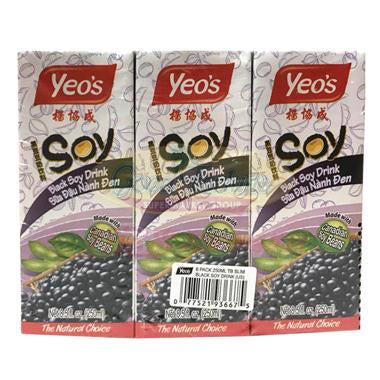 Yeoh Hiap Seng Black Bean Soy Milk 6 Packs – Ginkgo Market