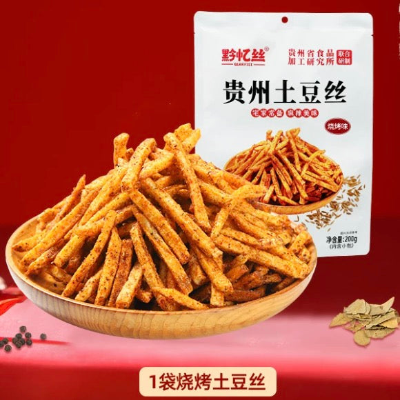 1- Qianyi Spicy Sweet Potato Shreds Guizhou Style