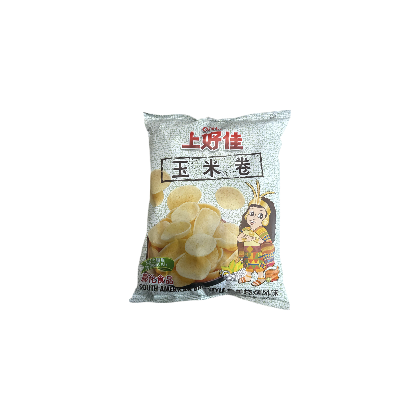 上好佳-玉米卷（烧烤风味）80g