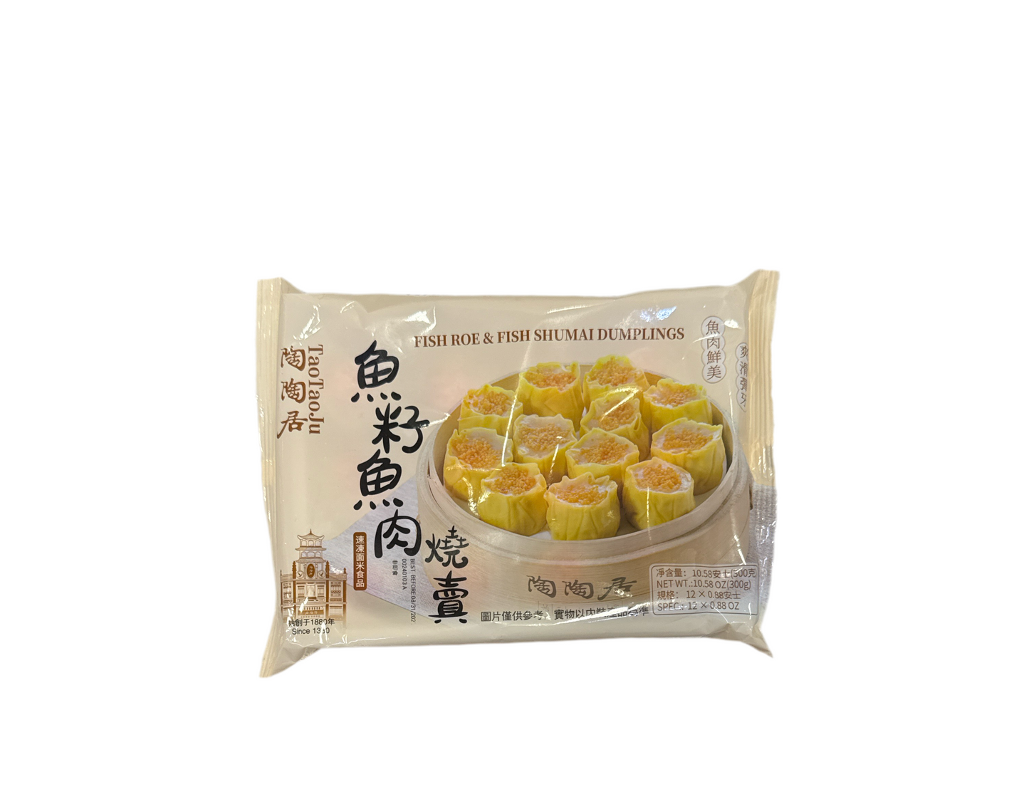 陶陶居-鱼籽鱼肉烧卖12粒300g