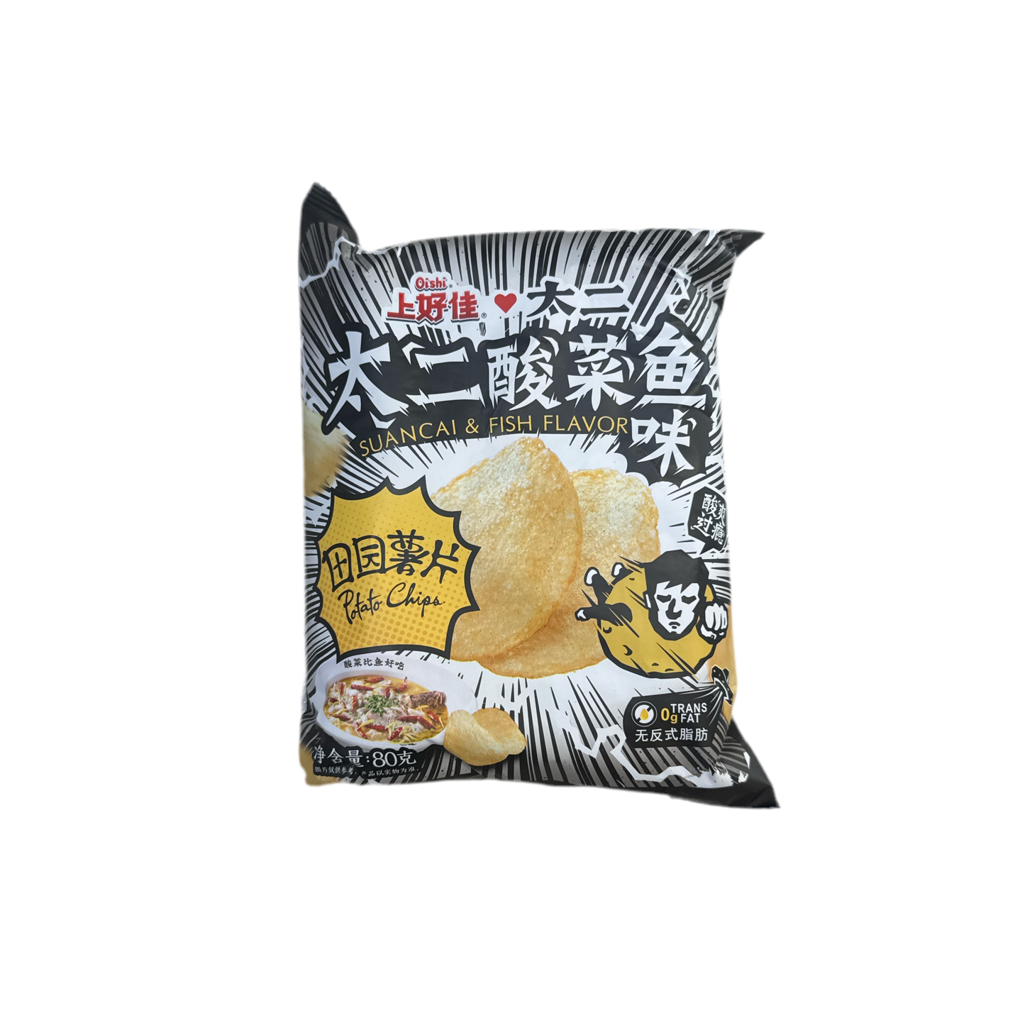 上好佳-太二酸菜鱼味80g