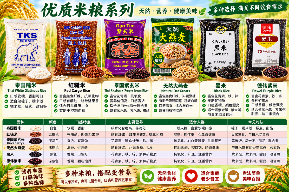 01-有机紫玄米 （5磅）