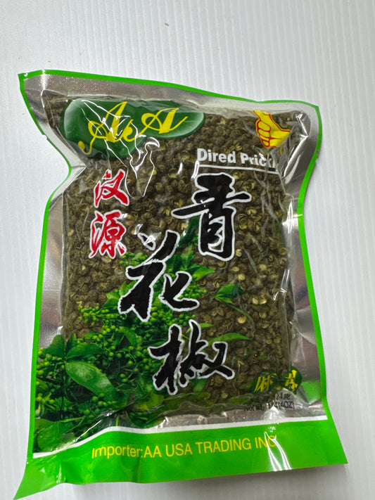 👉 Hanyuan Green Sichuan Peppercorn 114g