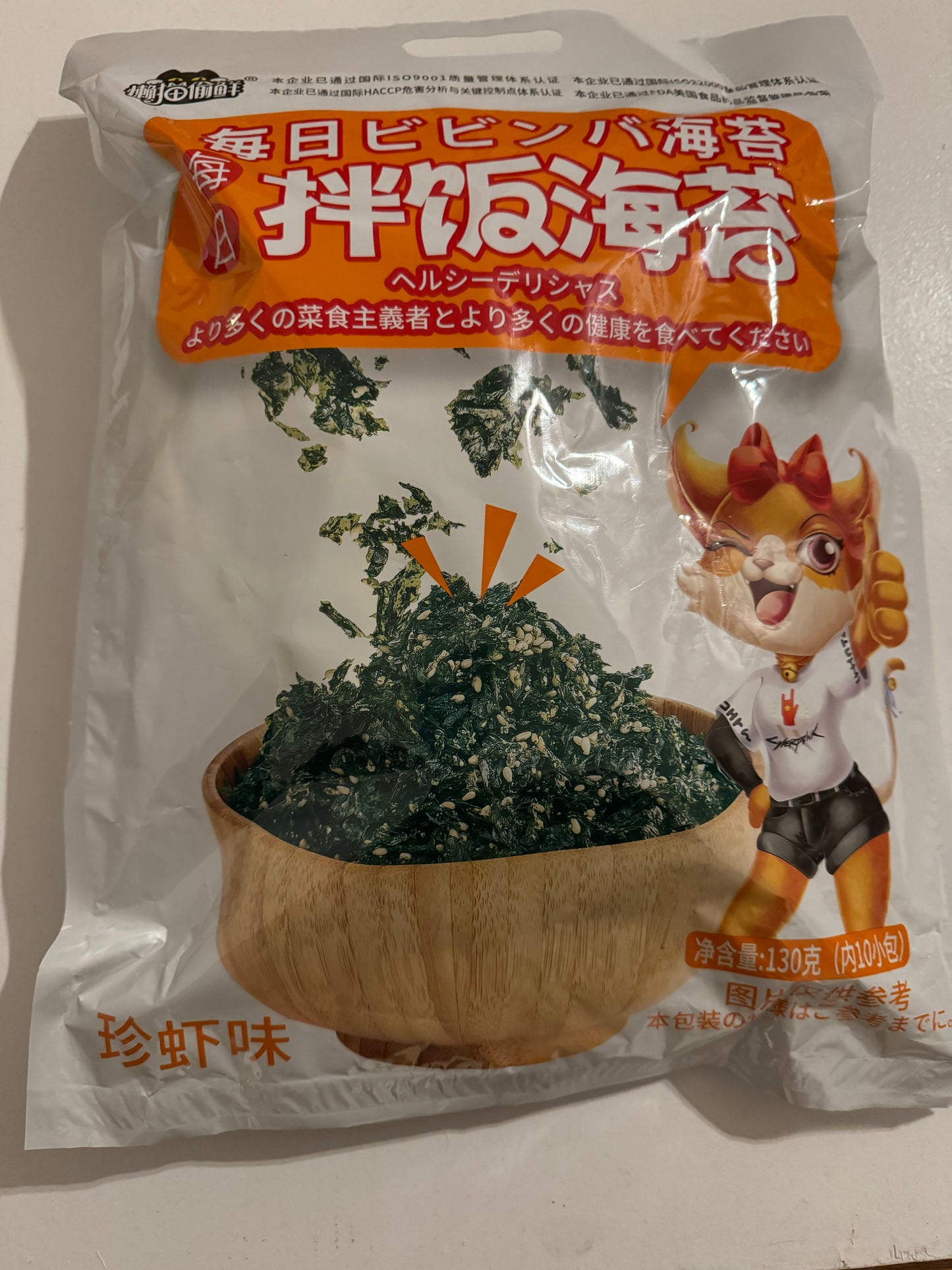 【Korea NONG HENG】Shredded Coconut Seaweed Roll