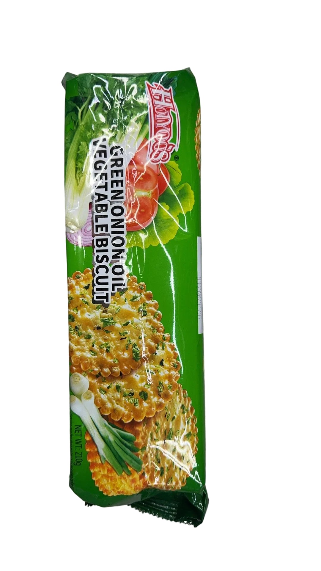 葱油疏菜饼干，210g