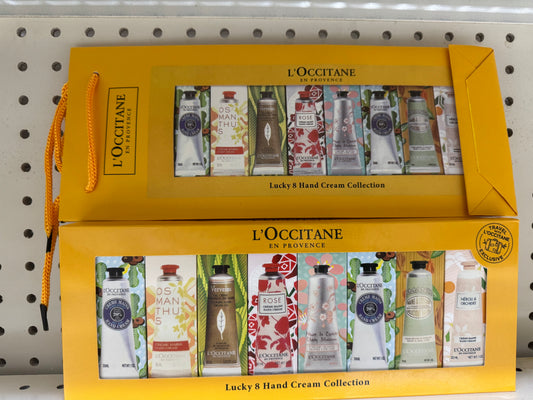 欧舒丹（L’OCCITANE）8支护手霜礼盒（30ml/每只）