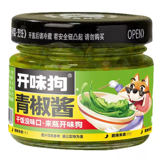 1- 开味狗青椒酱拌饭拌面