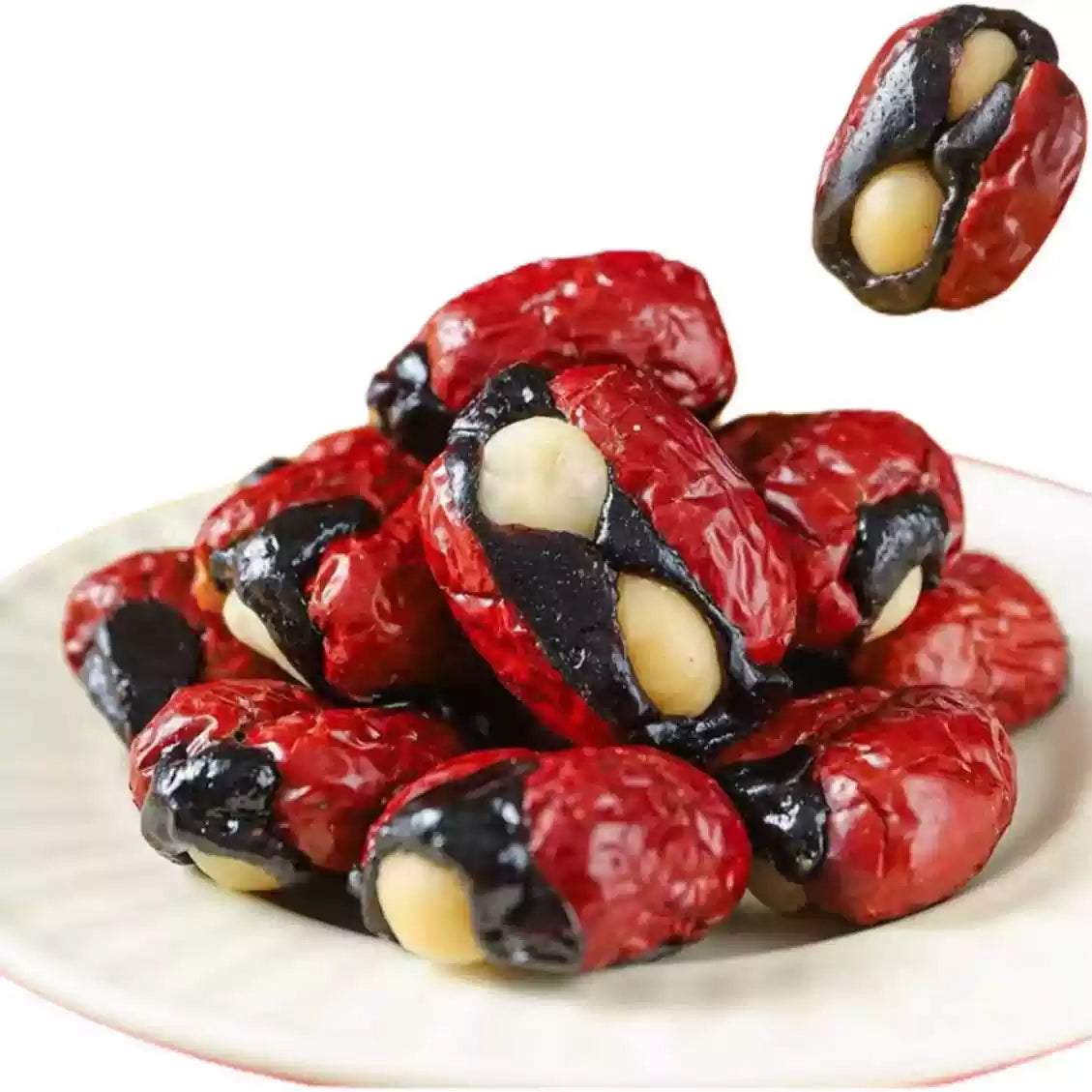1- Baofu Jujube Blood Glutinous Rice Jujube Fruit Filling No Additives 2 lbs