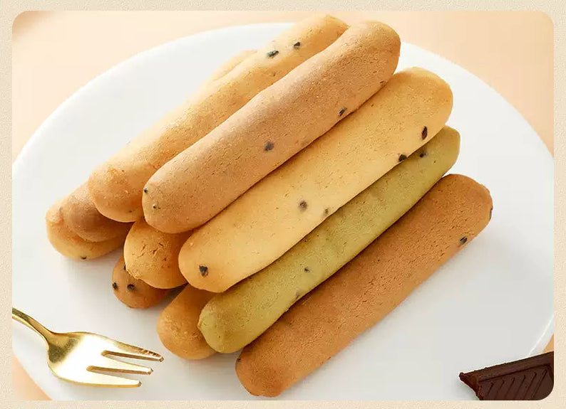 1- Bibizan Finger Mochi Bread Breakfast Pastry