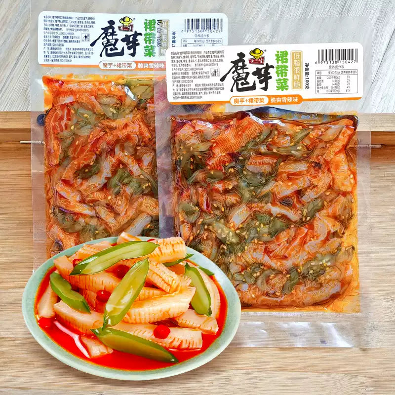 1- Xiangbin Konjac Seaweed Low Fat Healthy 100g