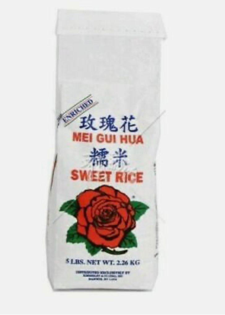 Rice - Rose Glutinous Rice, 5 lbs