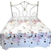 81-Floral and colorful cotton bed sheets