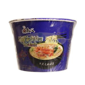 1, Master Kong-Fresh Shrimp and Fish Noodles (2⃣️bowls)