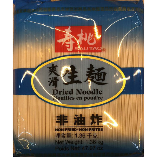Shoutao - Non-fried Smooth Raw Noodles 1.36 kg