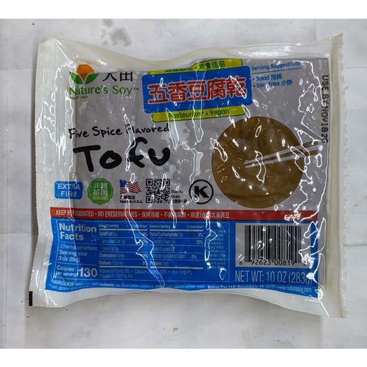 1-Daejeon-Five Spice Dried Tofu 10oz, 2 packs