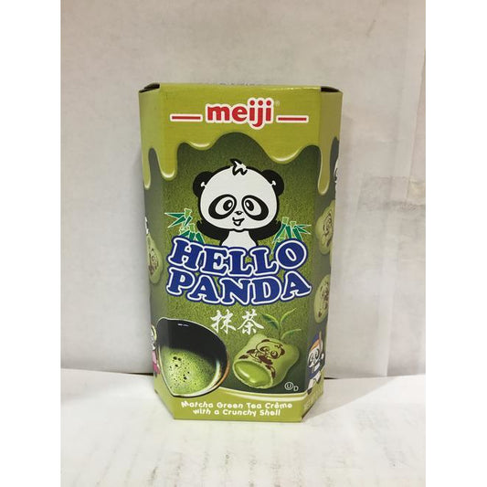 Meiji Hello Panda Matcha Cookies