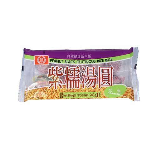 Tangyuan-Guiguan-Purple glutinous rice dumpling-Peanut, 2 packs
