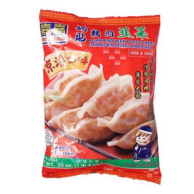 水饺-嘉嘉-猪肉韭菜锅贴