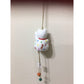 Lucky Cat (Orange), Ceramic Wind Chimes (2786e)