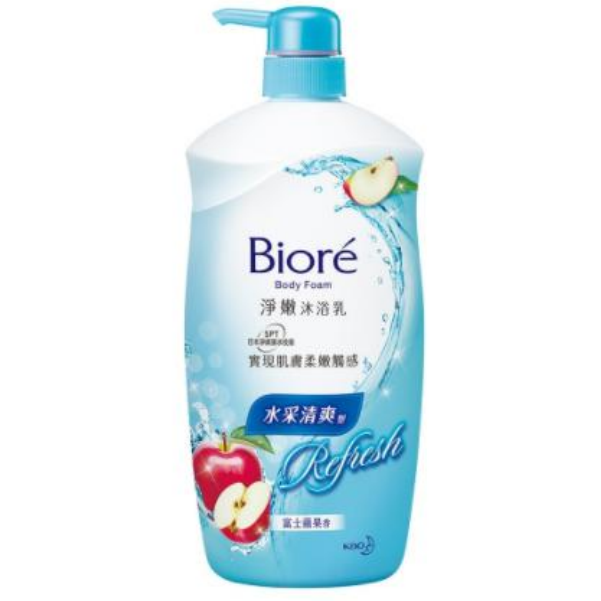 1-Biore Body Foam Pure Refreshing Body Wash, 1000g