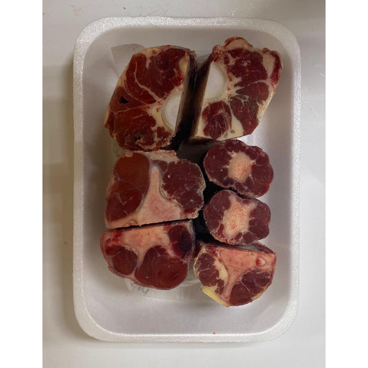 Beef - Frozen Oxtail Chunks [about 1.25 lbs]