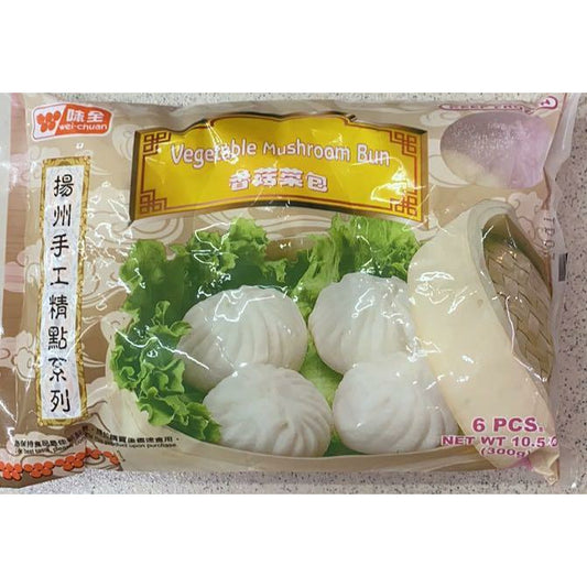 Bun-Weiquan-Mushroom Vegetable Bun