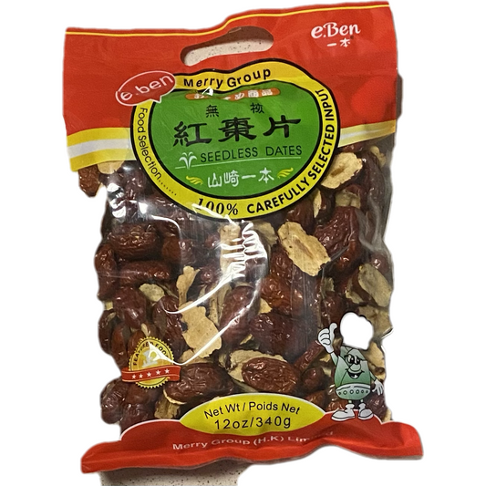 Yamazaki Ippen - Seedless Jujube Slices 340g