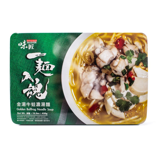 Taste of the Soul-Golden Soup Bullfrog Thick Soup Noodles 430g