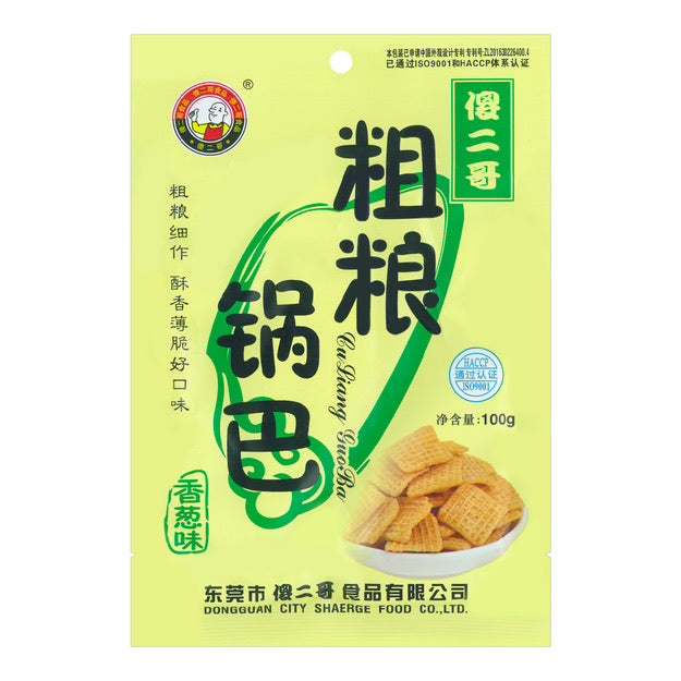 傻二哥 传统工艺 粗粮锅巴 香葱味 100g