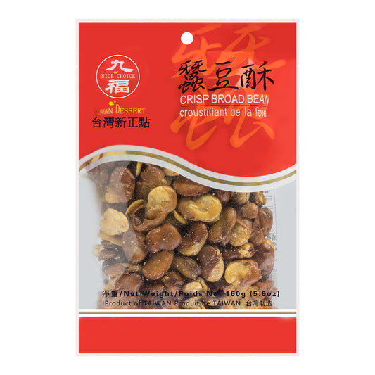 1-Jiu Fu Broad Bean Crisp-Original, 1 pack