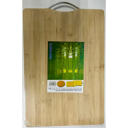 ⚡️#Y0860, bamboo cutting board (medium size can hang 40*28*1.8) cm