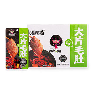 Gagazui Big Slices of Hairy Belly (Spicy Pepper Flavor) 30packs x 18g