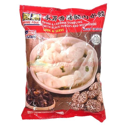 Jiajia-Fungus Mushroom Pork Dumplings 20oz